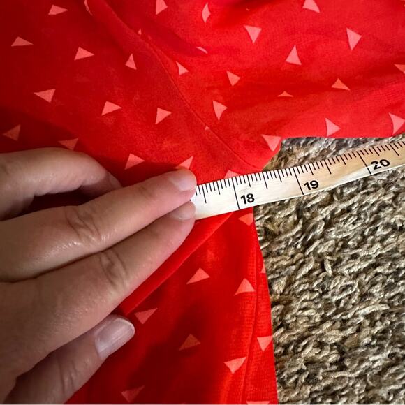 Decree‎ women’s blouse small sheer - Picture 5 of 10